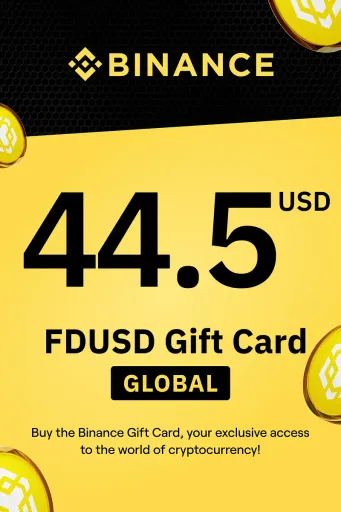 Binance (FDUSD) 44.5 USD Gift Card (Global) - Digital Key