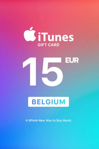 Apple iTunes 15 EUR Gift Card (Belgium) - Digital Key