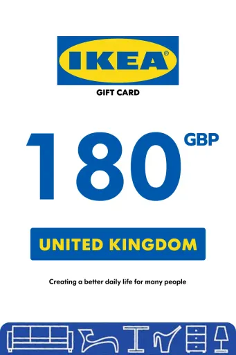 IKEA 180 GBP Gift Card (United Kingdom) - Digital Key