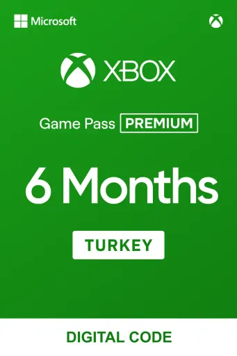 Xbox Game Pass (Premium) 6 Months (Turkey) - Xbox Live - Digital Key