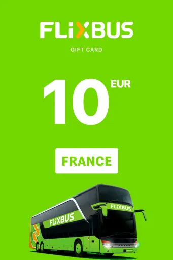 FlixBus 10 EUR Gift Card (France) - Digital Key