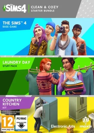 The Sims 4 Clean & Cozy Starter Bundle (Global) (PC) - EA Play - Digital Key