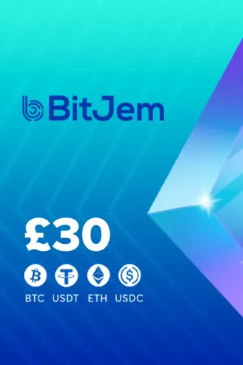 BitJem (ETH) 30 GBP Gift Card (Global) - Digital Key
