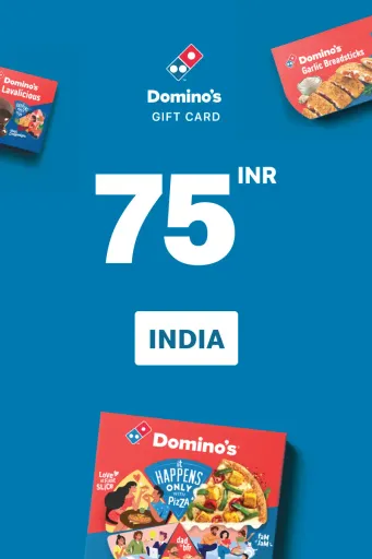 Dominos Pizza 75 INR Gift Card (India) - Digital Key