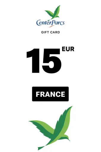 Center Parcs 15 EUR Gift Card (France) - Digital Key