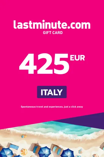 lastminute.com 425 EUR Gift Card (Italy) - Digital Key