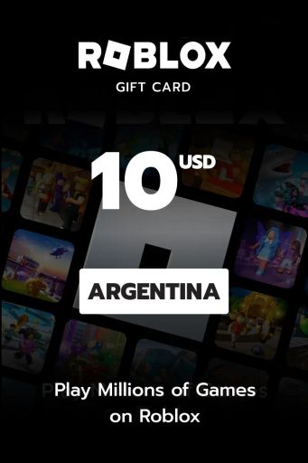 Roblox 10 USD Gift Card (Argentina) - Digital Key