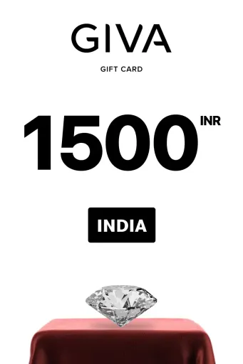 GIVA 1500 INR Gift Card (India) - Digital Key