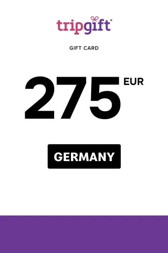 TripGift 275 EUR Gift Card (Germany) - Digital Key