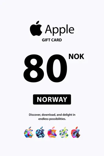 Apple 80 NOK Gift Card (Norway) - Digital Key