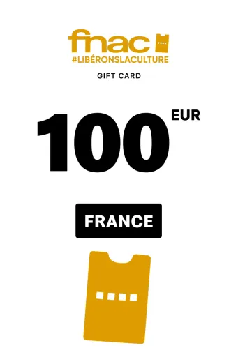 Product Image - Fnac Billetterie 100 EUR Gift Card (France) - Digital Key