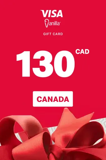 Vanilla Visa 130 CAD Gift Card (Canada) - Digital Key