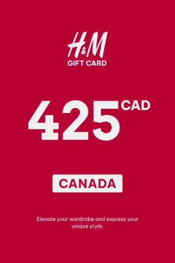 H&M 425 CAD Gift Card (Canada) - Digital Key