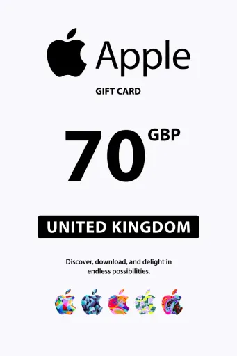 Apple 70 GBP Gift Card (United Kingdom) - Digital Key