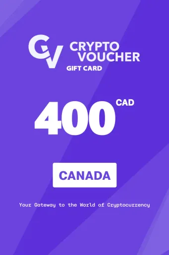 Crypto Voucher 400 CAD Gift Card (Canada) - Digital Key