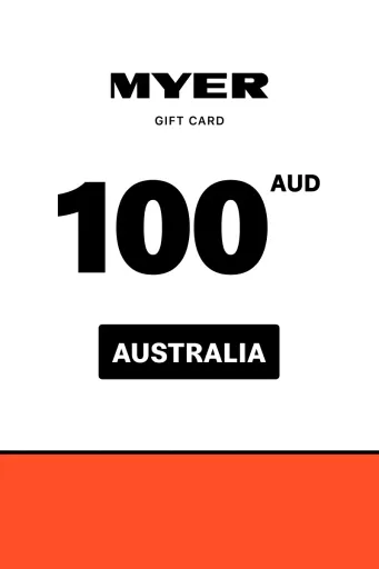 Myer 100 AUD Gift Card (Australia) - Digital Key