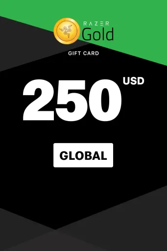 Razer Gold 250 USD Gift Card (Global) - Digital Key