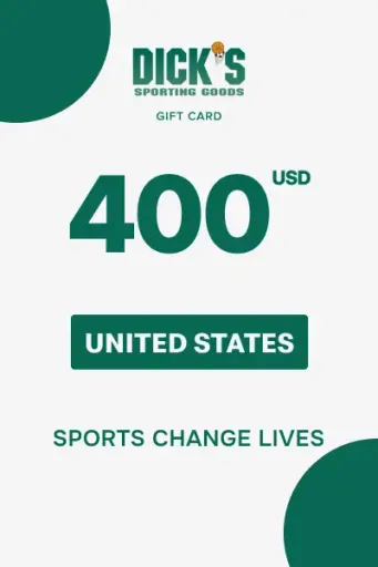 Dick's Sporting Goods 400 USD Gift Card (United States) - Digital Key
