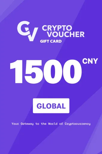 Crypto Voucher 1500 CNY Gift Card (Global) - Digital Key