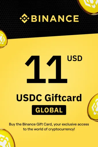 Binance (USDC) 11 USD Gift Card (Global) - Digital Key