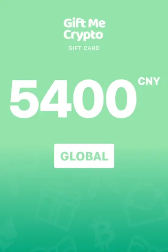 Gift Me Crypto 5400 CNY Gift Card (Global) - Digital Key