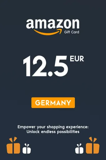 Amazon 12.5 EUR Gift Card (Germany) - Digital Key
