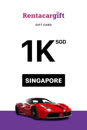 RentaCar Gift 1000 SGD Gift Card (Singapore) - Digital Key