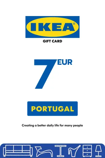 IKEA 7 EUR Gift Card (Portugal) - Digital Key
