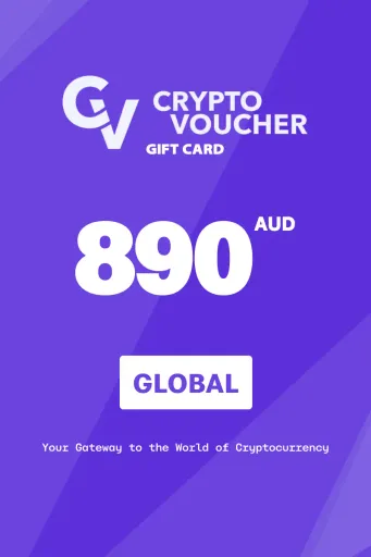 Crypto Voucher 890 AUD Gift Card (Global) - Digital Key