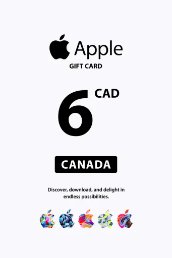 Apple 6 CAD Gift Card (Canada) - Digital Key