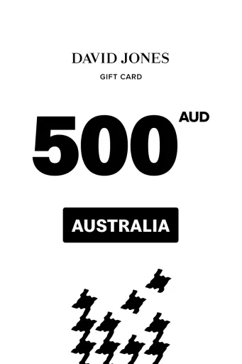 David Jones 500 AUD Gift Card (Australia) - Digital Key
