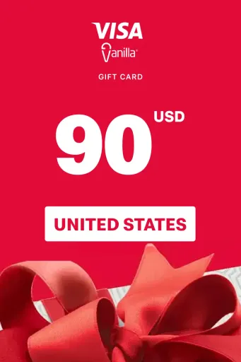 Vanilla Visa 90 USD Gift Card (United States) - Digital Key