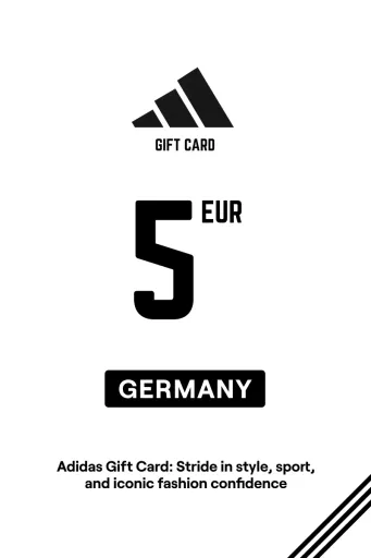 Adidas 5 EUR Gift Card (Germany) - Digital Key