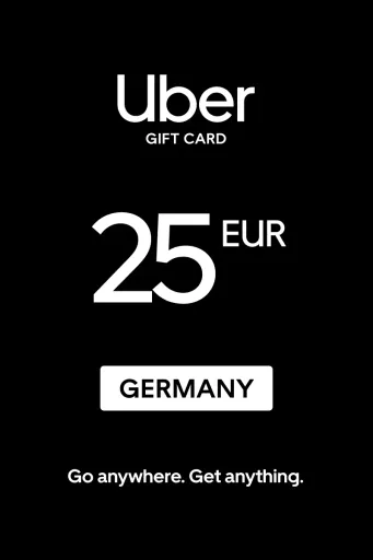 Uber 25 EUR Gift Card (Germany) - Digital Key