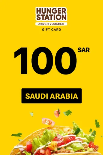 Hunger Station Drivers Voucher 100 SAR Gift Card (Saudi Arabia) - Digital Key