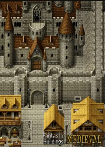 RPG Maker VX Ace - Fantastic Buildings Medieval DLC (Global) (PC) - Steam - Digital Key