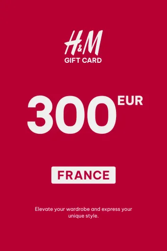 H&M 300 EUR Gift Card (France) - Digital Key