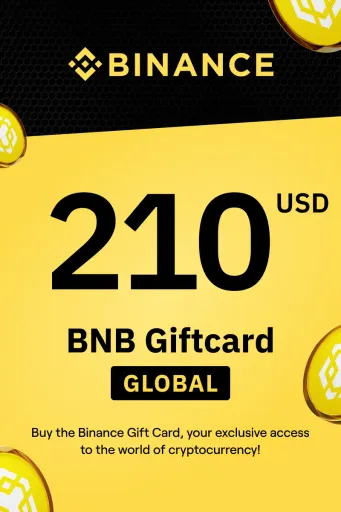 Binance (BNB) 210 USD Gift Card (Global) - Digital Key
