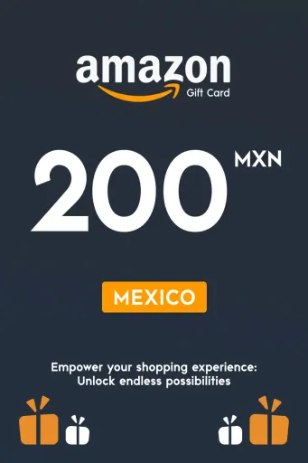 Amazon 200 MXN Gift Card (Mexico) - Digital Key