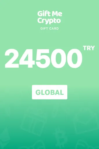 Gift Me Crypto 24500 TRY Gift Card (Global) - Digital Key