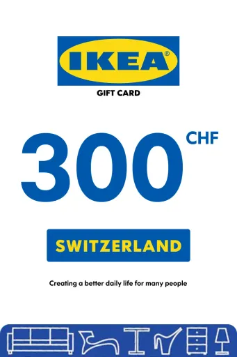 Ikea 300 CHF Gift Card (Switzerland) - Digital Key