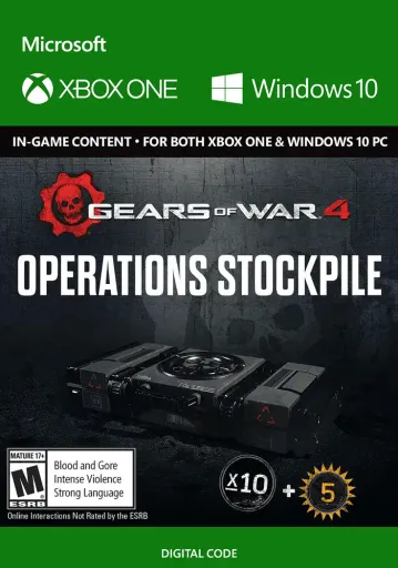 Gears of War 4 Operations Stockpile DLC (Europe) (PC / Xbox One) - Xbox Live - Digital Key