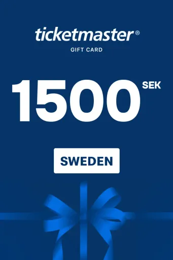 Ticketmaster 1500 SEK Gift Card (Sweden) - Digital Key