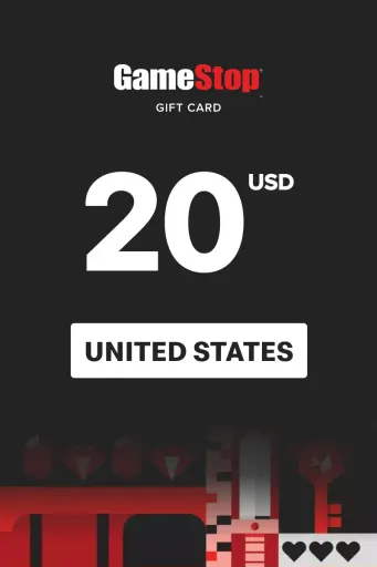 GameStop 20 USD Gift Card (United States) - Digital Key