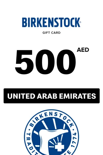 Birkenstock 500 AED Gift Card (United Arab Emirates) - Digital Key