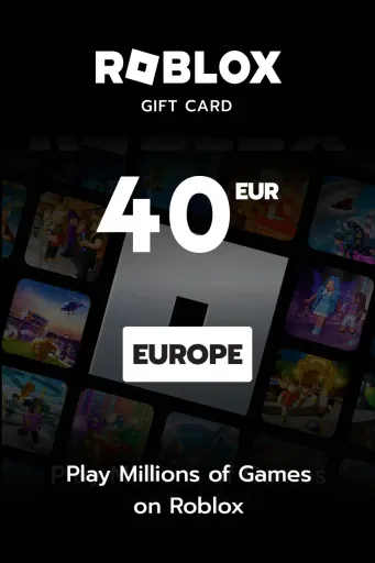 Roblox 40 EUR Gift Card (Europe) - Digital Key