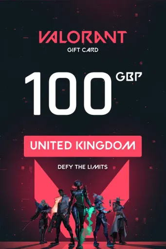 Valorant 100 GBP Gift Card (United Kingdom) - Digital Key