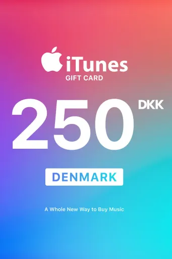 Apple iTunes 250 DKK Gift Card (Denmark) - Digital Key