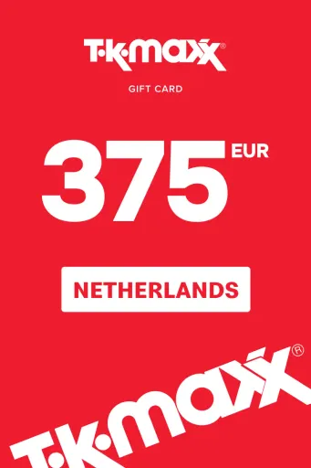 TK Maxx 375 EUR Gift Card (Netherlands) - Digital Key