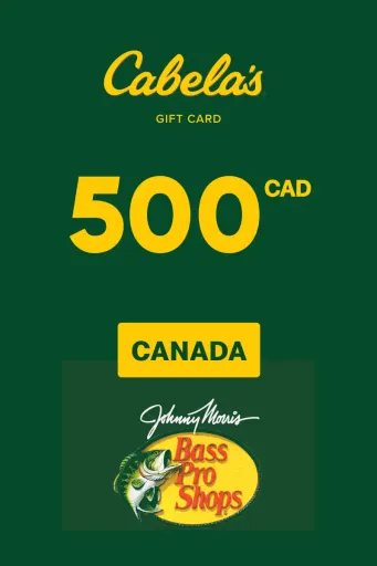Product Image - Cabela's 500 CAD Gift Card (Canada) - Digital Key